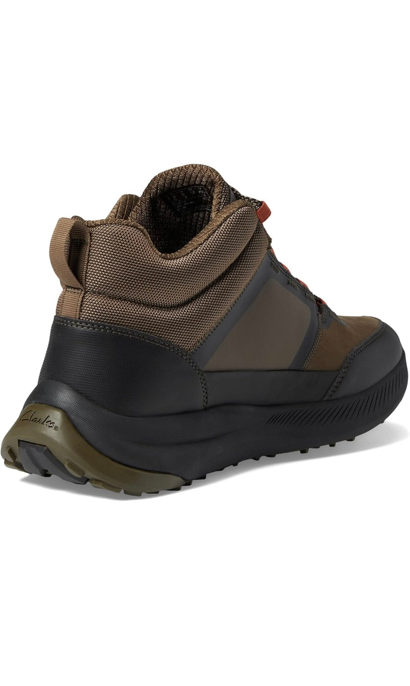 Clarks Men's ATL TrailUp WP Sneakers, Dark Olive Combi