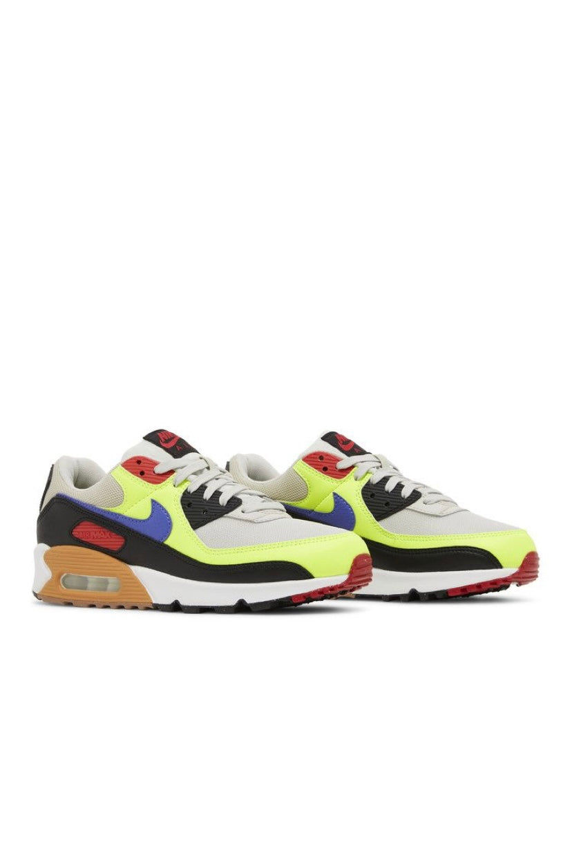Wmns Air Max 90 'Volt Light Bone Ultramarine'