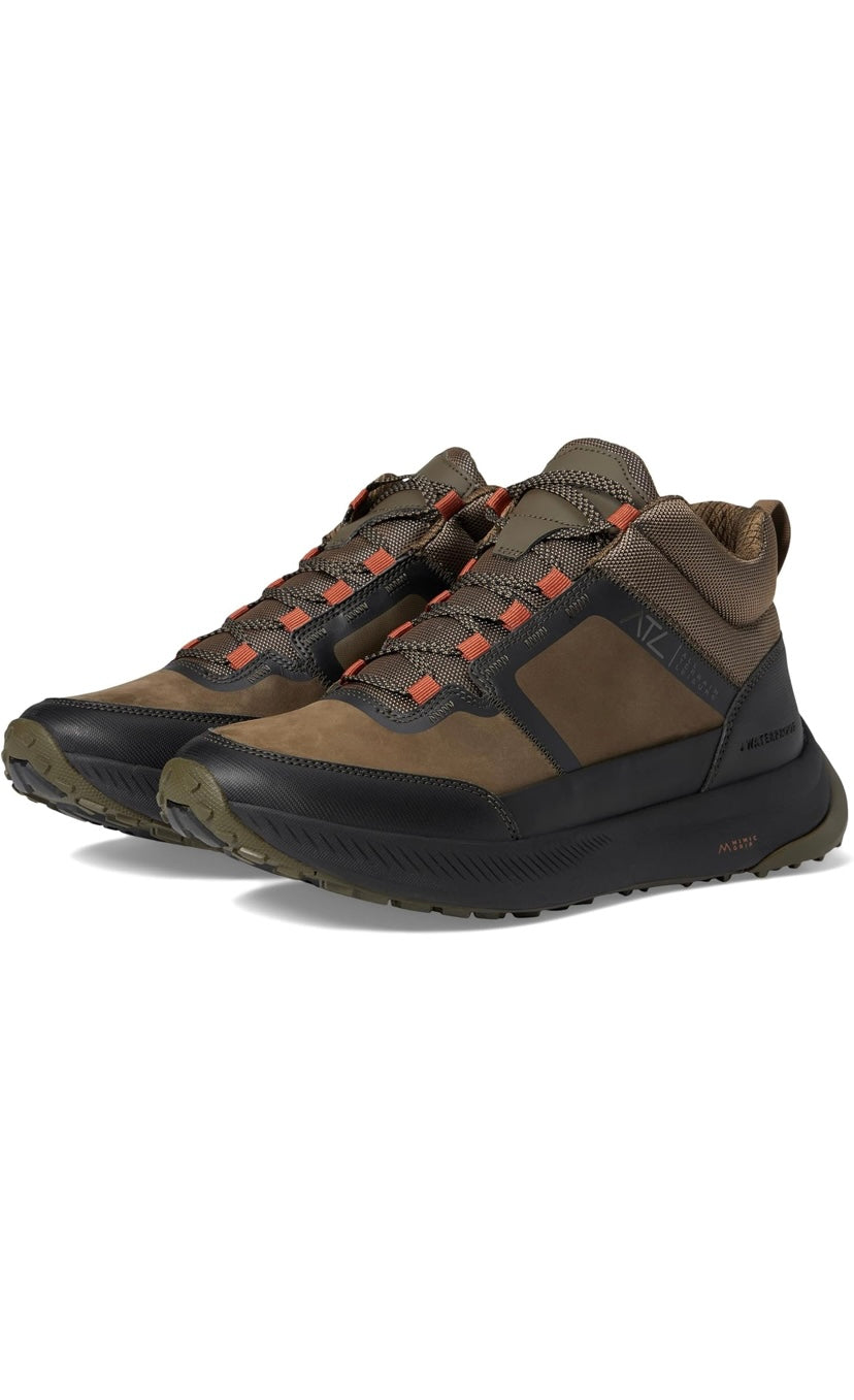 Clarks Men's ATL TrailUp WP Sneakers, Dark Olive Combi