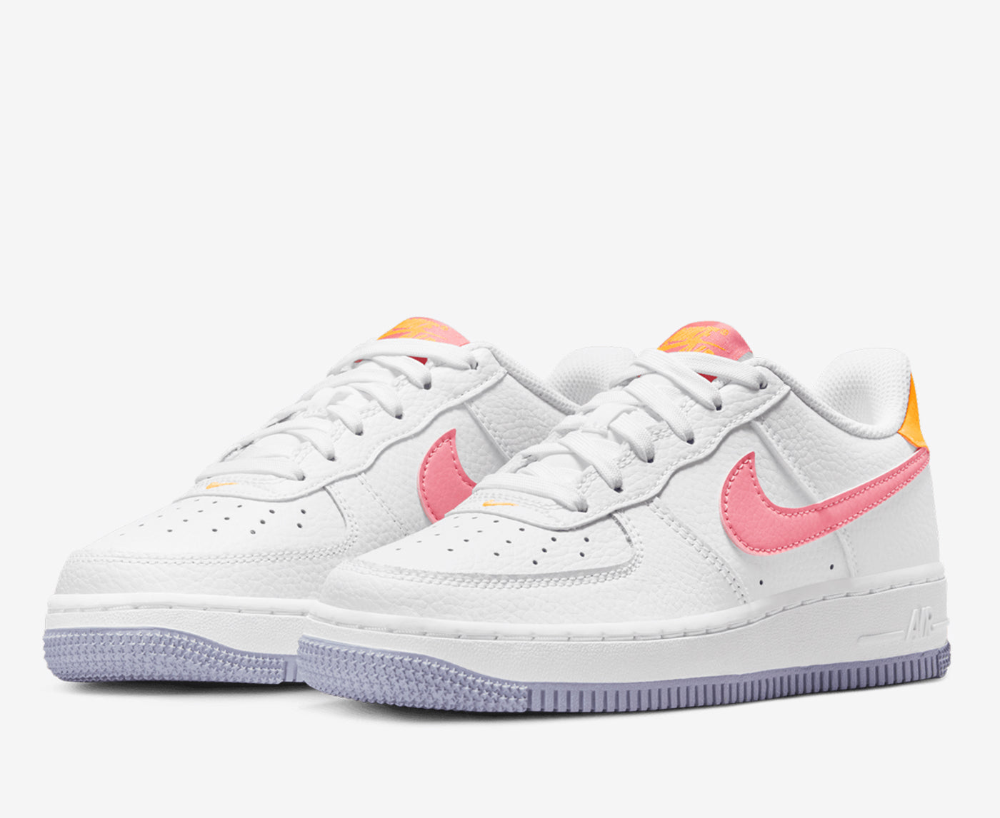 Air Force 1 GS 'White Coral Chalk'