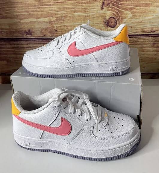 Air Force 1 GS 'White Coral Chalk'