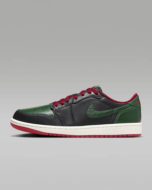 Wmns Air Jordan 1 Retro Low OG 'Black Gorge Green'