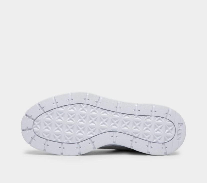 PUMA Women's Mayze Classic White Platform Sneakers