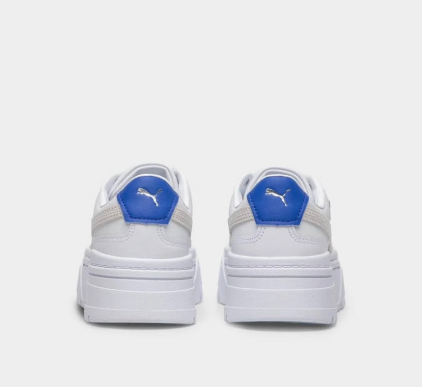 PUMA Women's Mayze Classic White Platform Sneakers