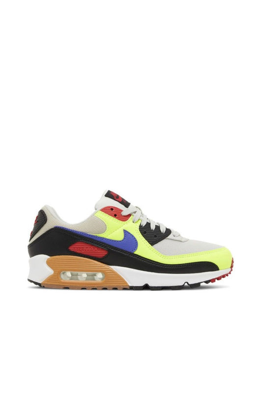 Wmns Air Max 90 'Volt Light Bone Ultramarine'