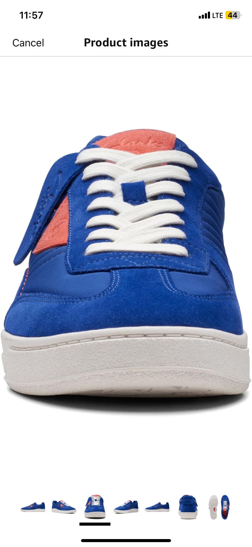Clarks Mens CraftRally Ace Sneaker