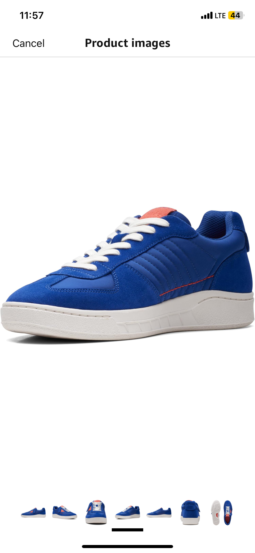 Clarks Mens CraftRally Ace Sneaker